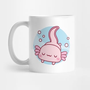 Cute Axolotl Relaxing In The Water Mug